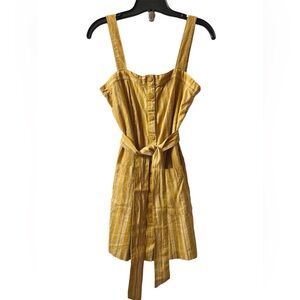 Forever 21 - Yellow striped dress Women’s Size S